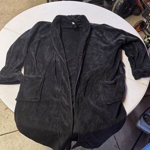Men's Black Teddy Jacket
